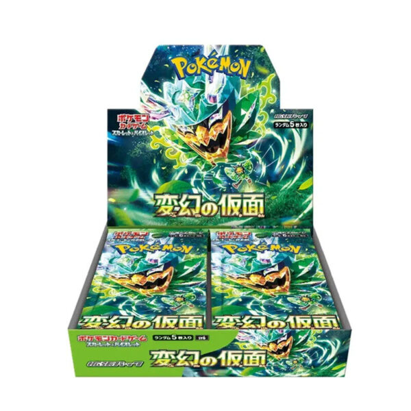 Pokemon Card Game Scarlet & Violet Expansion Pack Mask Of Transfiguration (Set of 30 Packs)