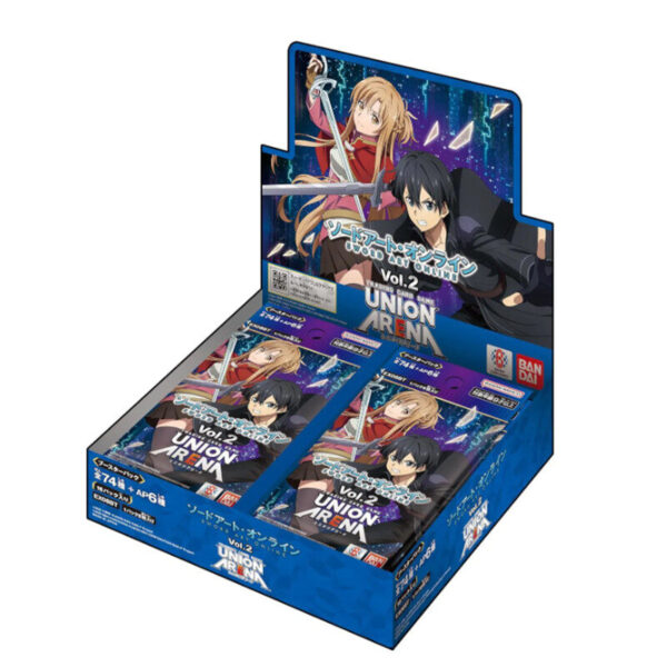 UNION ARENA Sword Art Online Vol. 2 Booster Pack EX08BT (Set of 16 Packs)